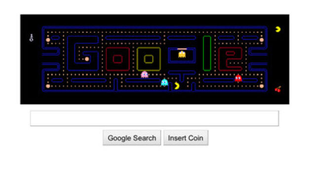 Google celebrate Pac-Man 30th Birthday with playable Google logo