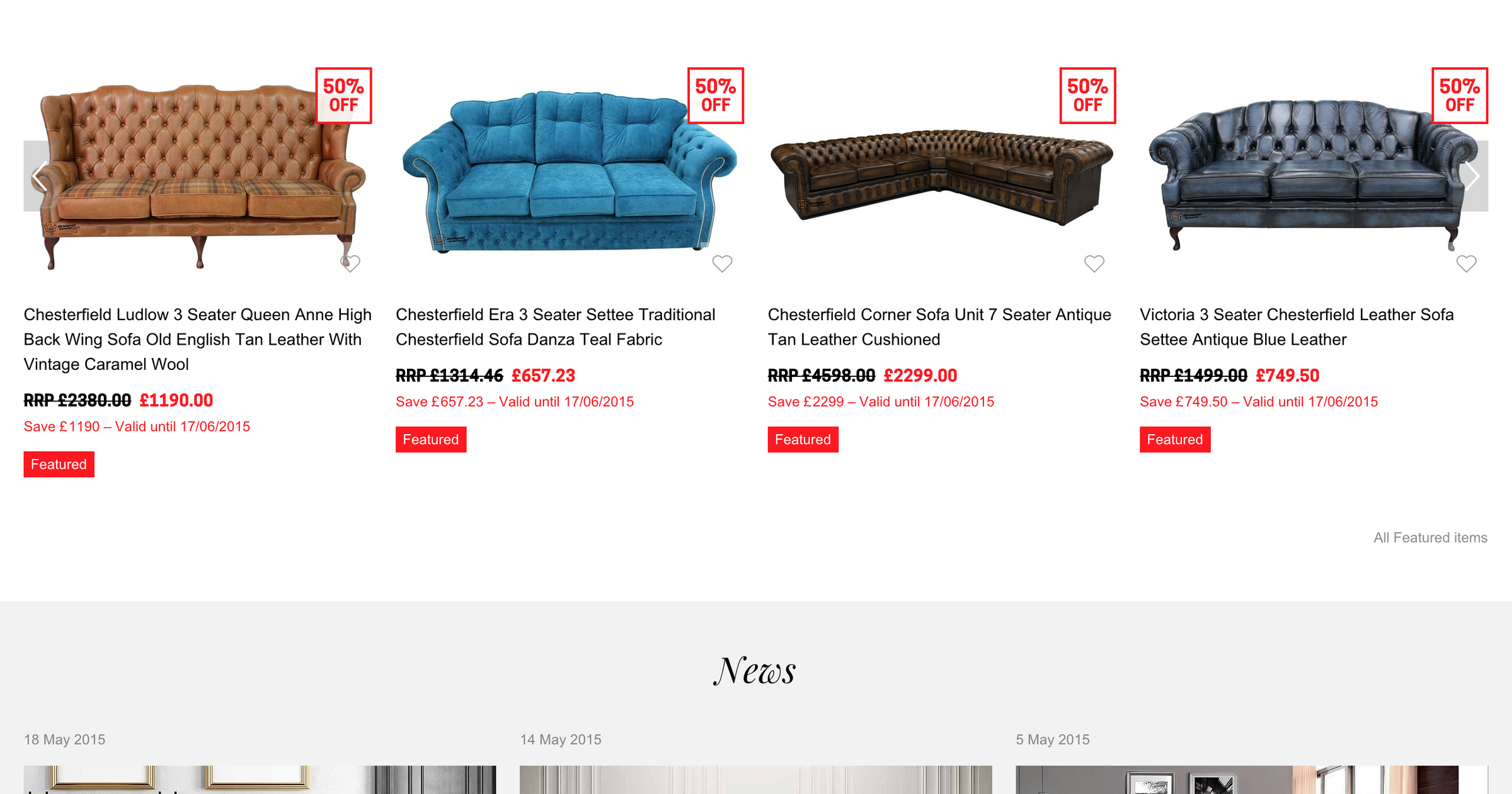 Designer Sofas 4u